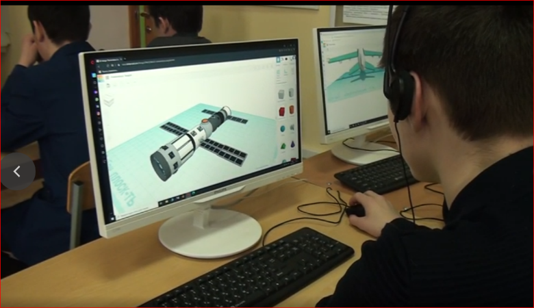 занятие в кружке &amp;quot;Моделирование 3D&amp;quot;